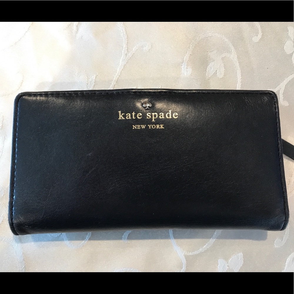 Kate Spade Wallet Black Classic